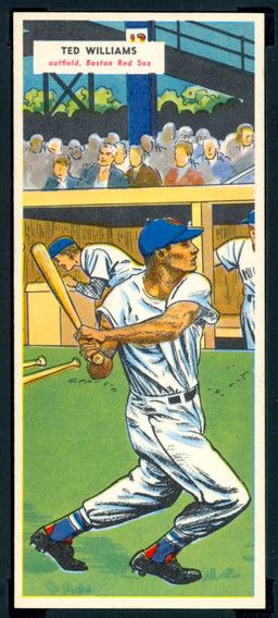1955 Topps Doubleheader Unperforated 69-70 Williams Smith